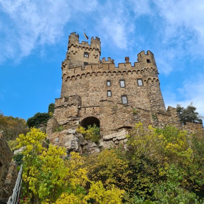 ein Foto von der Burg Sooneck